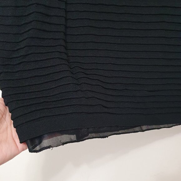 Stizzoli Blended Wool Glitter Top and Pleated Skirt Set - Picture 13 of 14